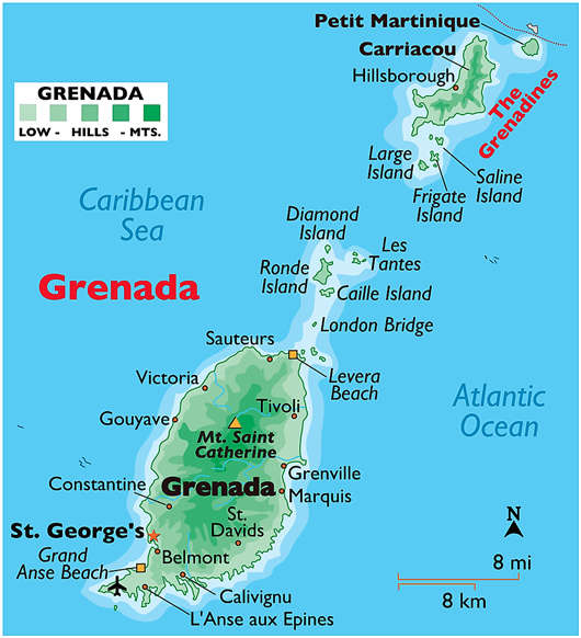 格林纳达是哪个洲的国家？格林纳达地理位置和环境介绍！