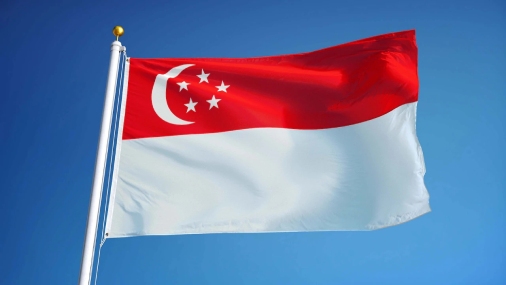 新加坡共和国国旗图片